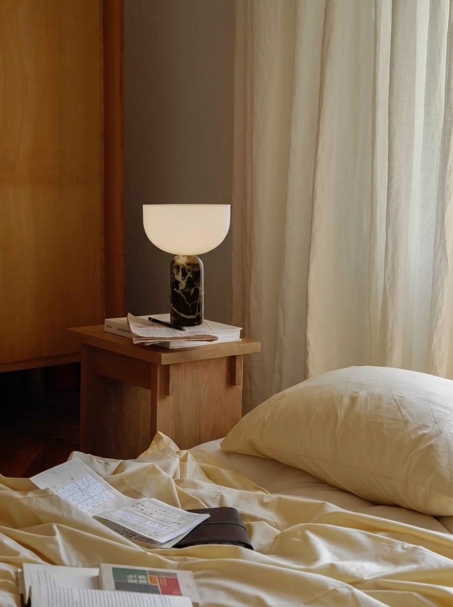Aurelio Lamp | Dark Marble — product view 3