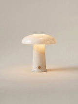 Cera Mini Portable Lamp | Alabaster