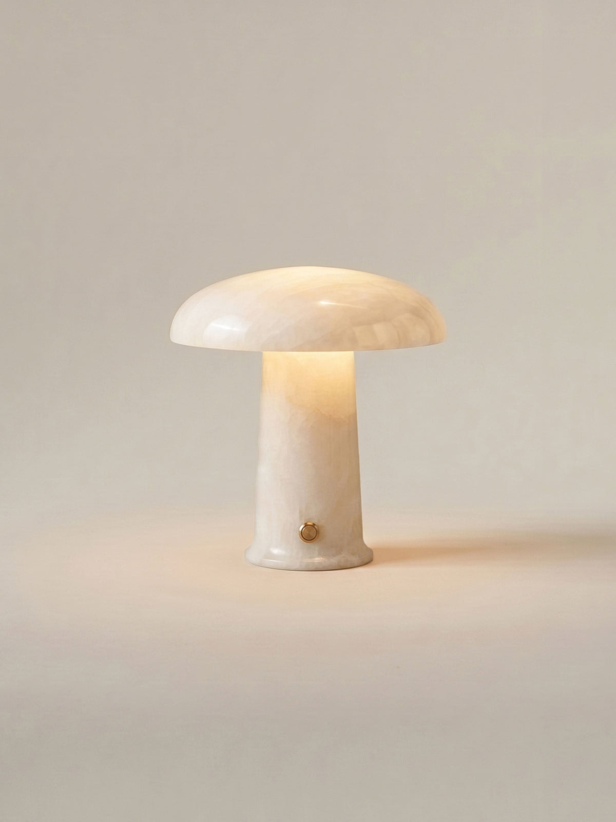 Cera Mini Portable Lamp | Alabaster