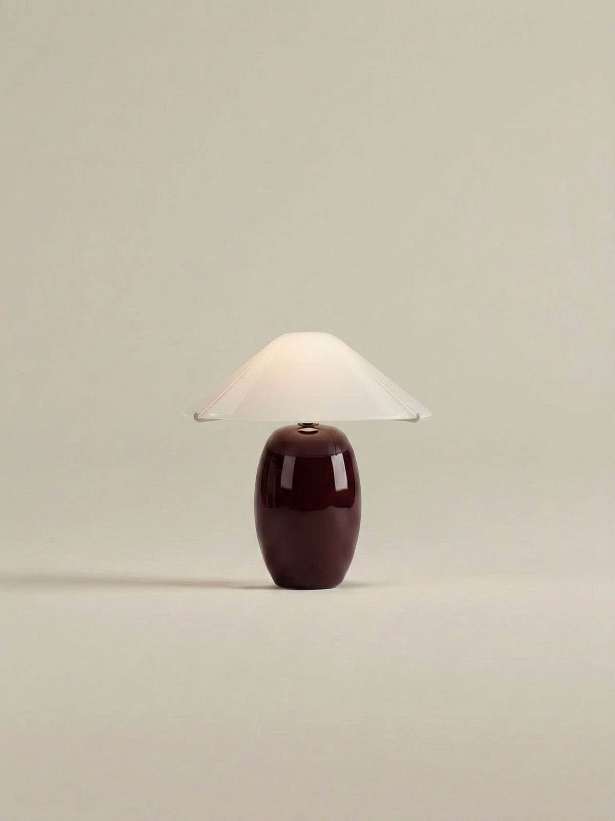 Maríel Portable Lamp | Red Ceramic