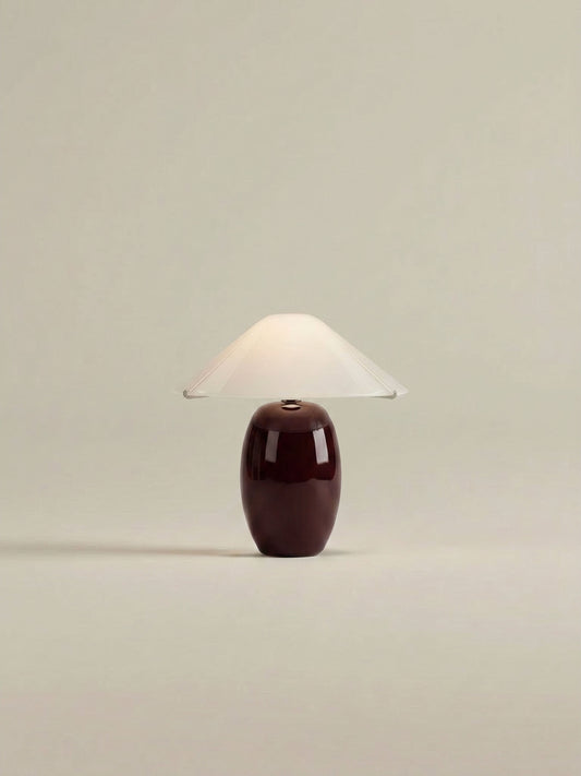 Maríel Portable Lamp | Red Ceramic