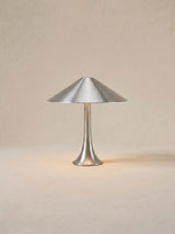 Nova Large Portable Lamp | Stainless Steel