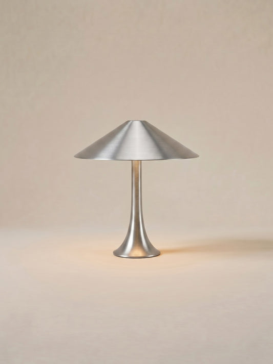 Nova Large Portable Lamp | Stainless Steel