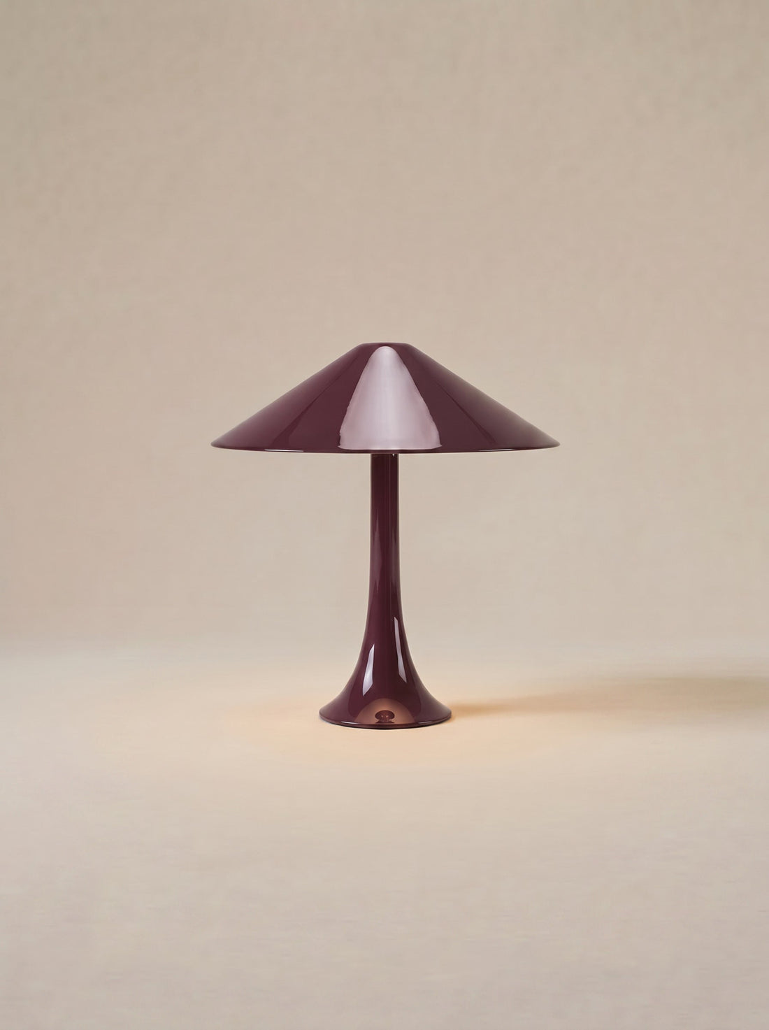 Nova Large Portable Lamp | Burgundy