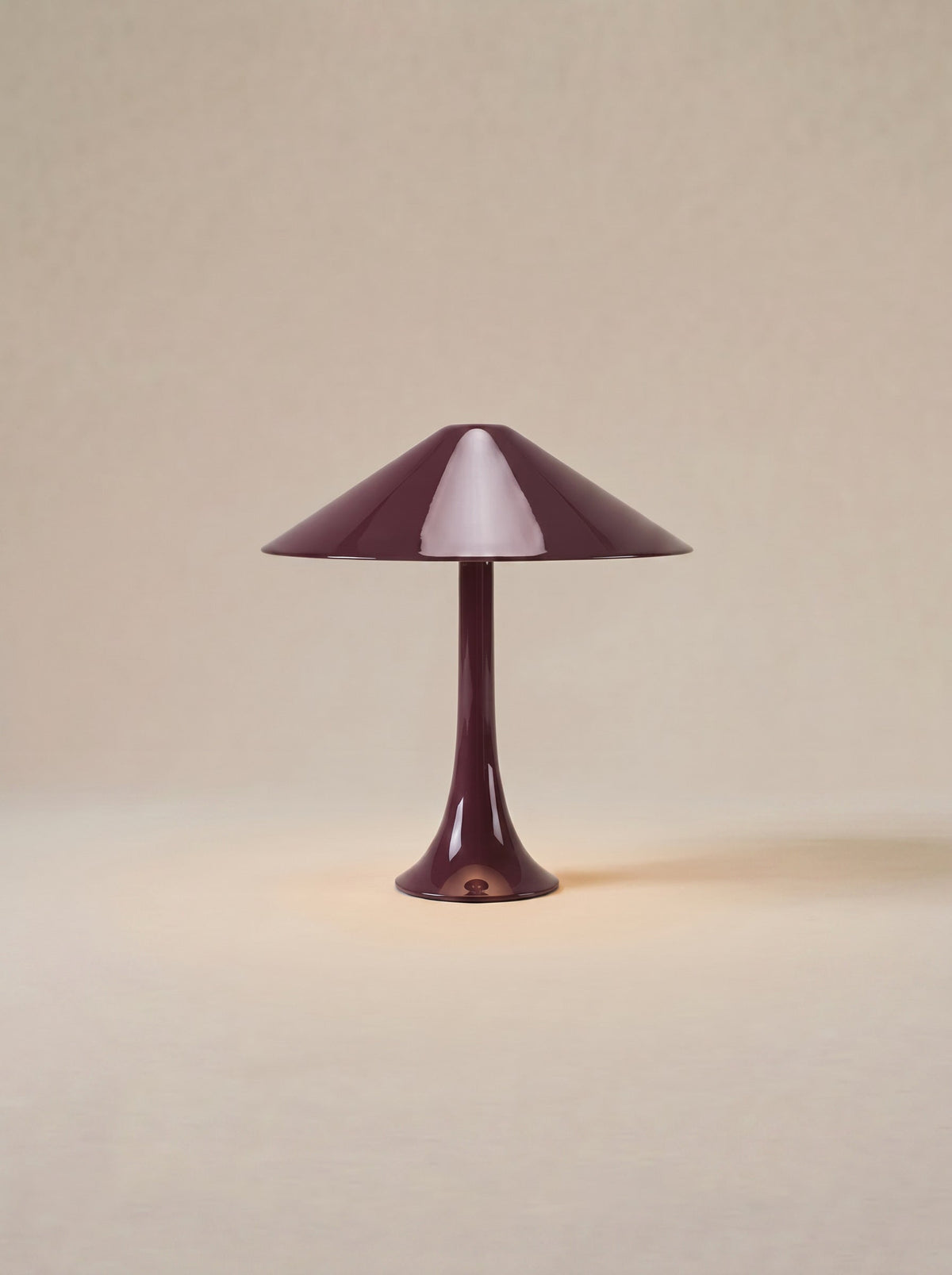 Nova Large Portable Lamp | Burgundy