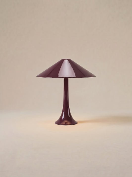 Nova Large Portable Lamp | Burgundy