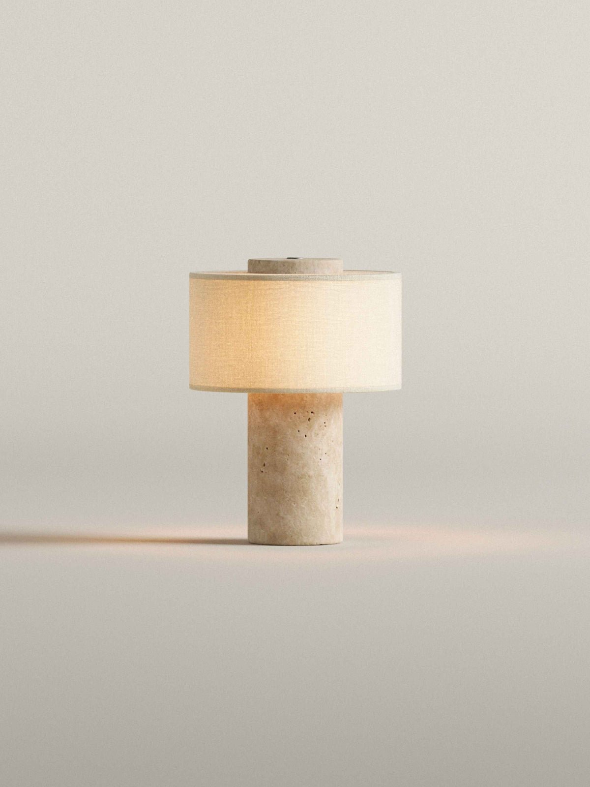 Vieri Lamp | Travertine