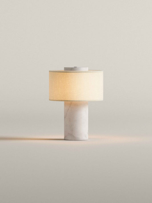 Auríe Portable Lamp | White Marble