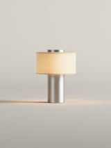 Auríe Portable Lamp | Satin Aluminium