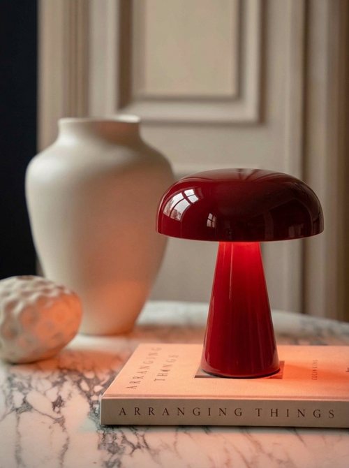 Lorenzo Lamp | Burgundy — product view 2