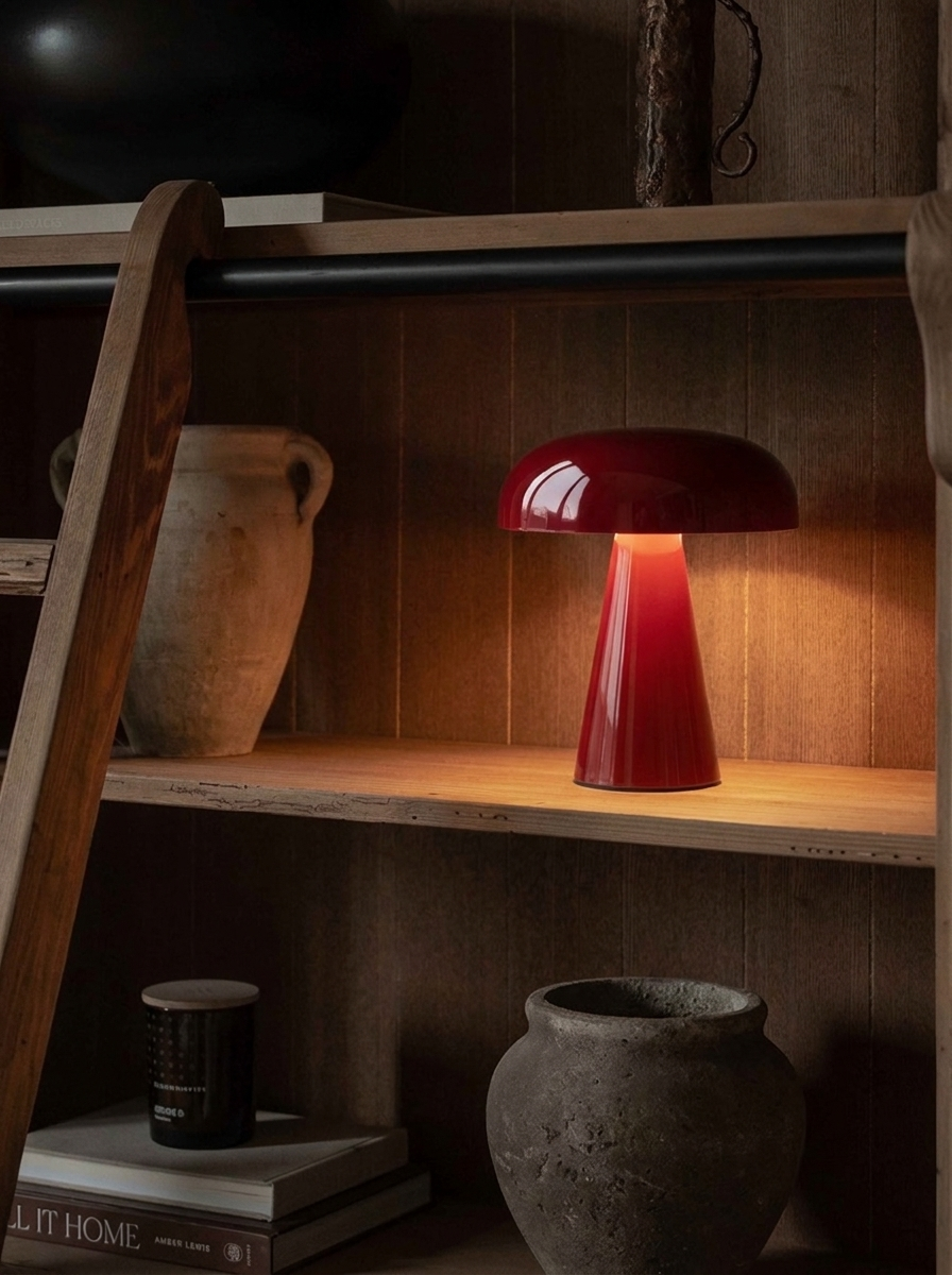 Lorenzo Lamp | Burgundy — product view 6