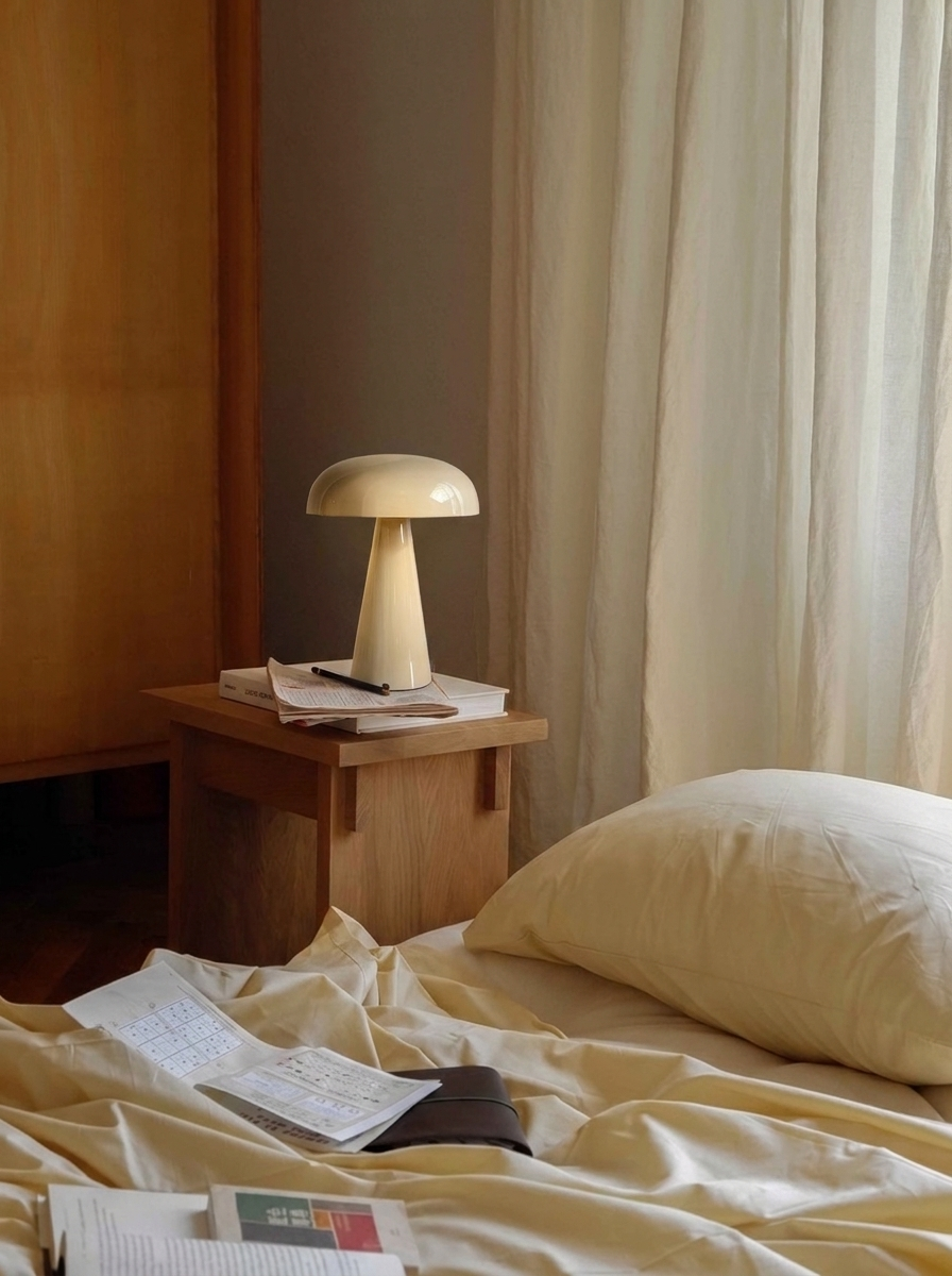Lorenzo Lamp | Cream — lifestyle view 3