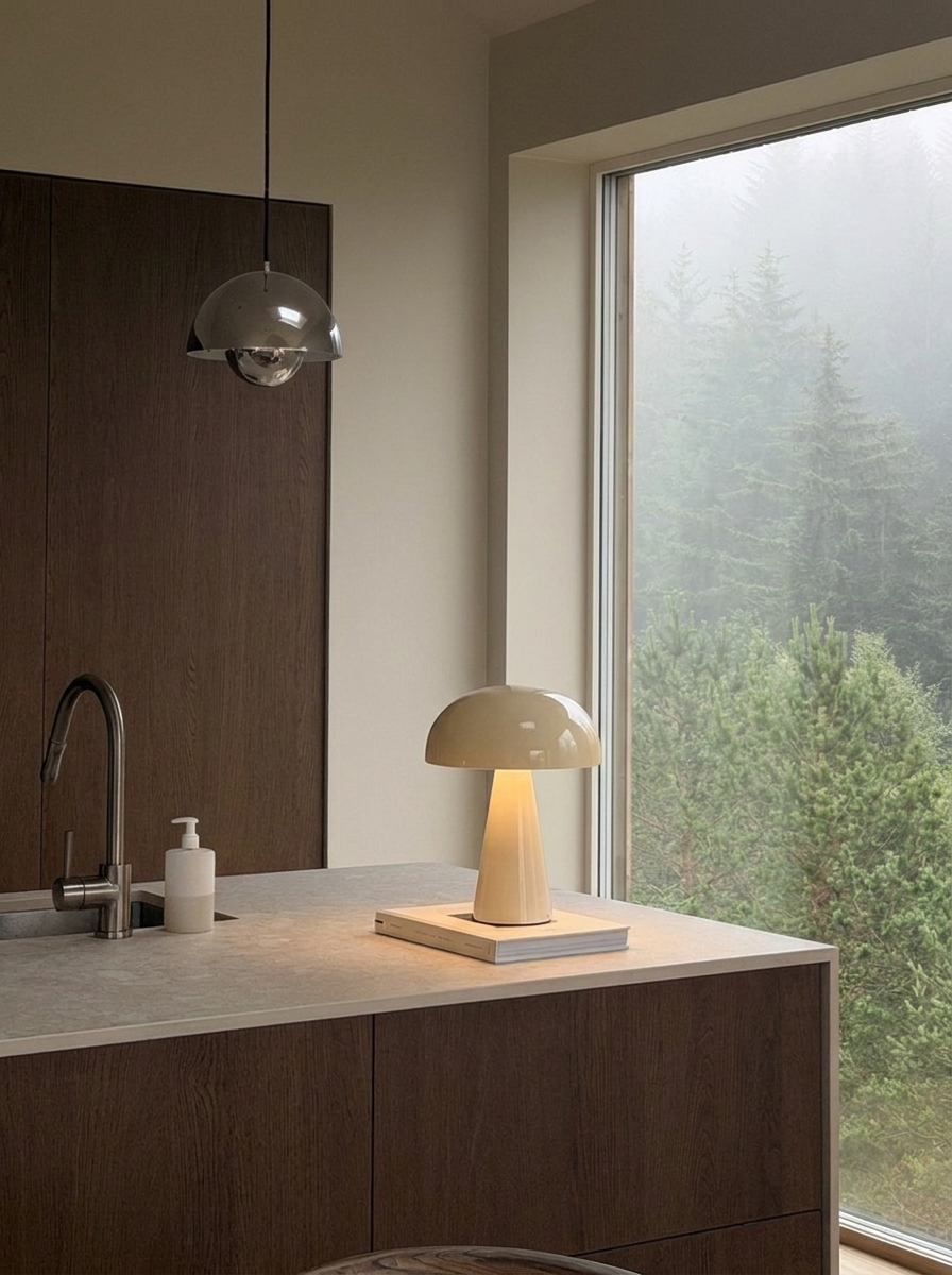Lorenzo Lamp | Cream — lifestyle view 4