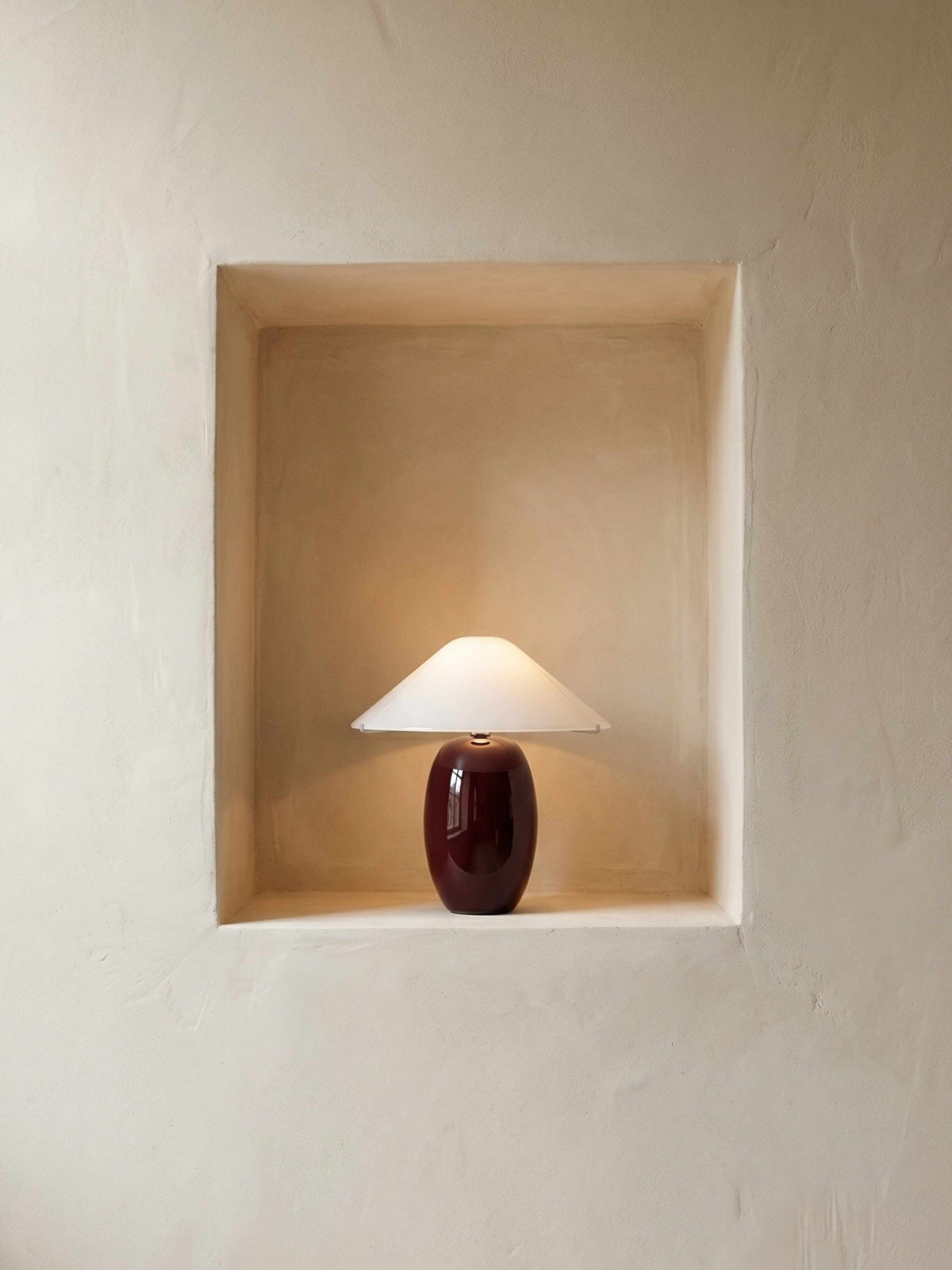 Maríel Portable Lamp | Red Ceramic image 4