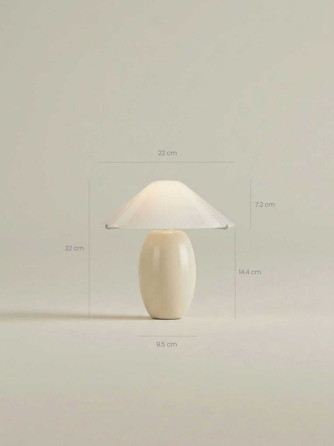 Maríel Portable Lamp | Lemon Ceramic image 11