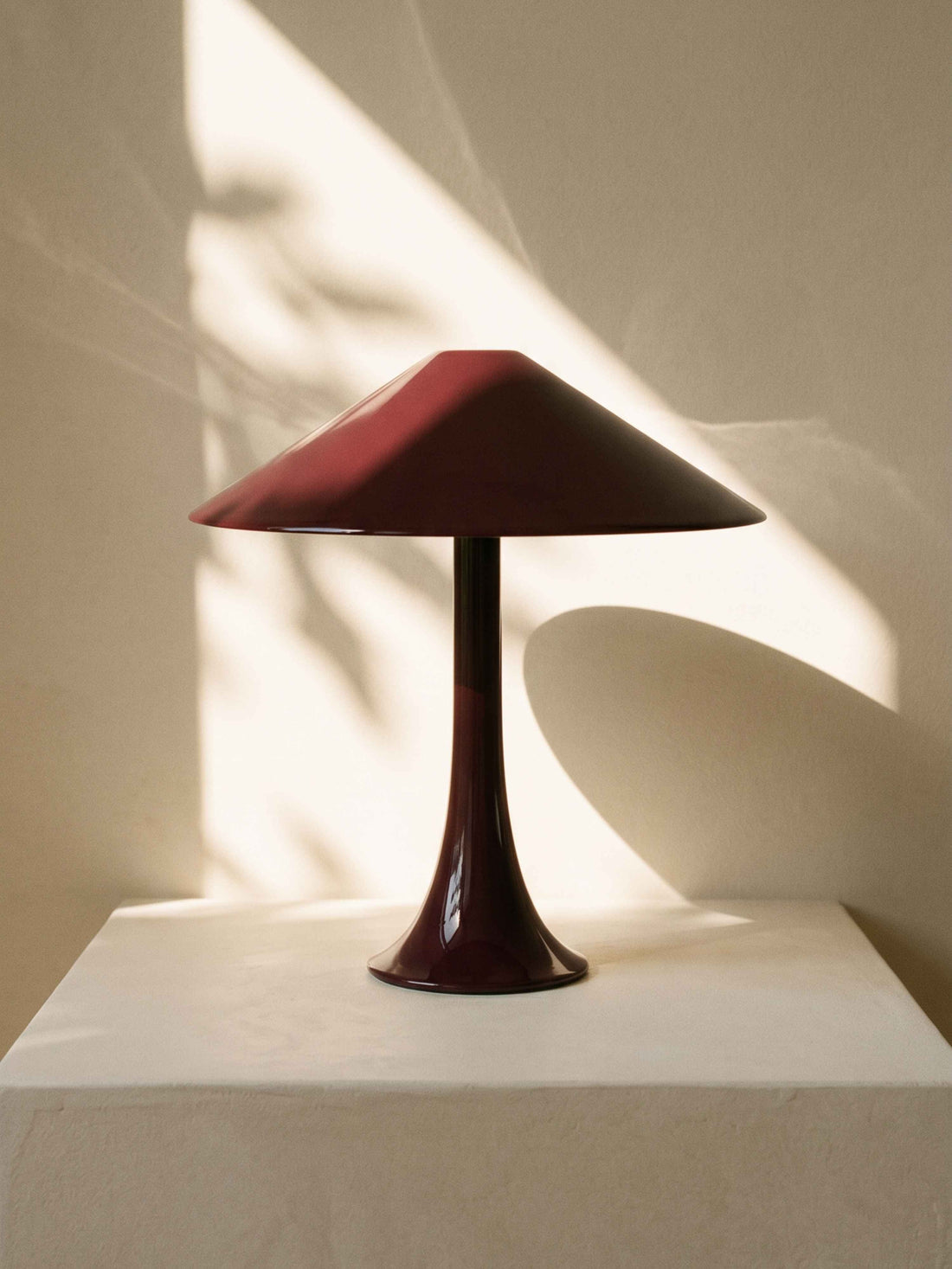 Nova Large Portable Lamp | Burgundy image 3