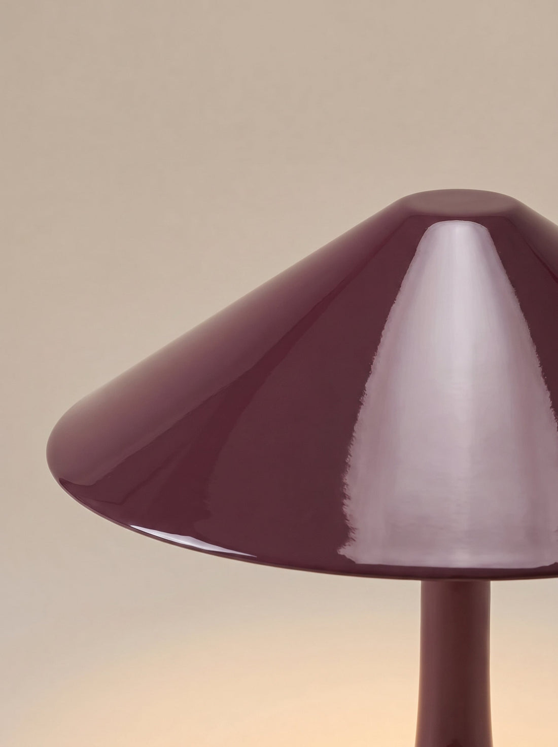 Nova Large Portable Lamp | Burgundy image 8