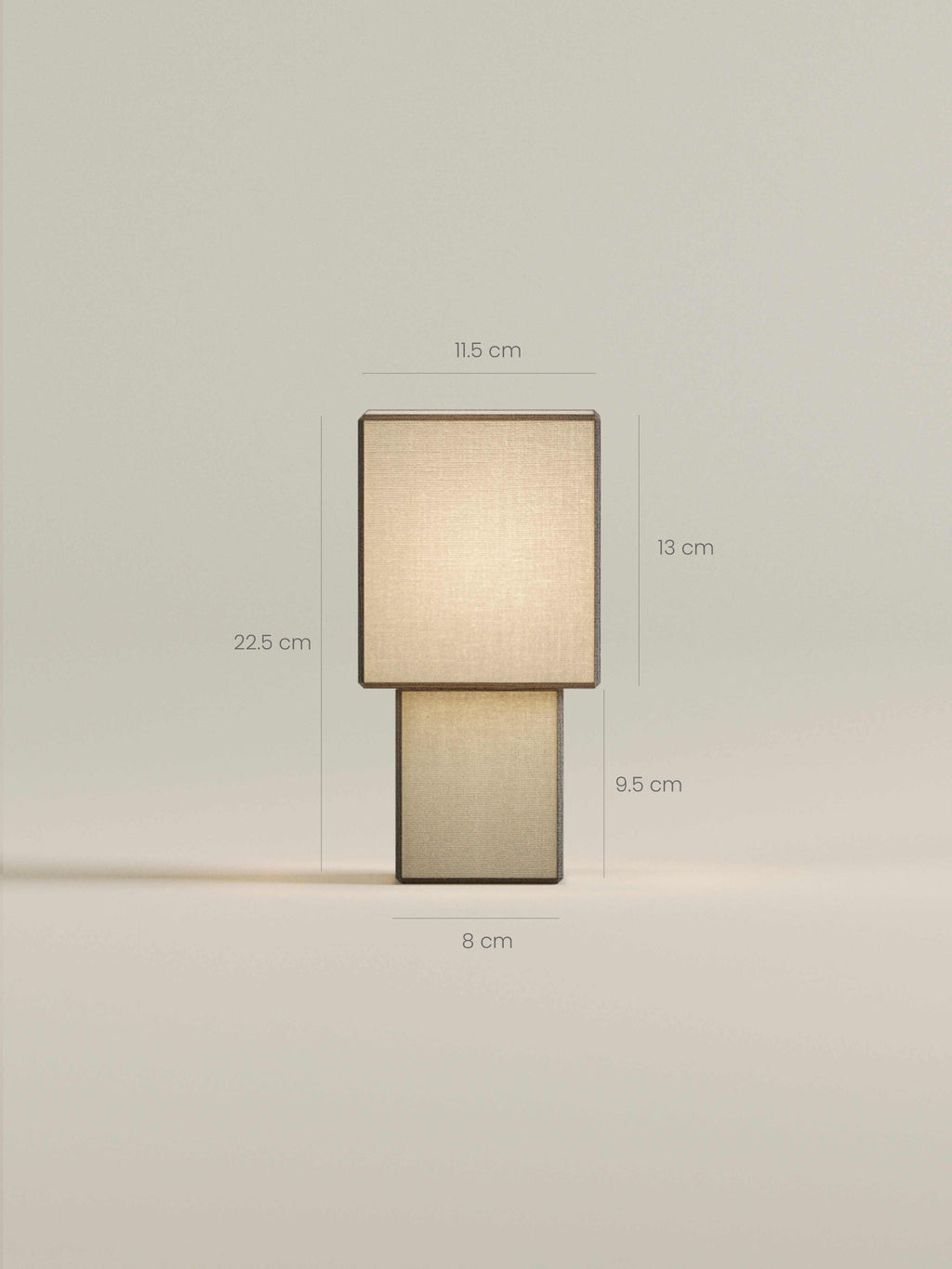 Forma Portable Lamp | Linen image 11