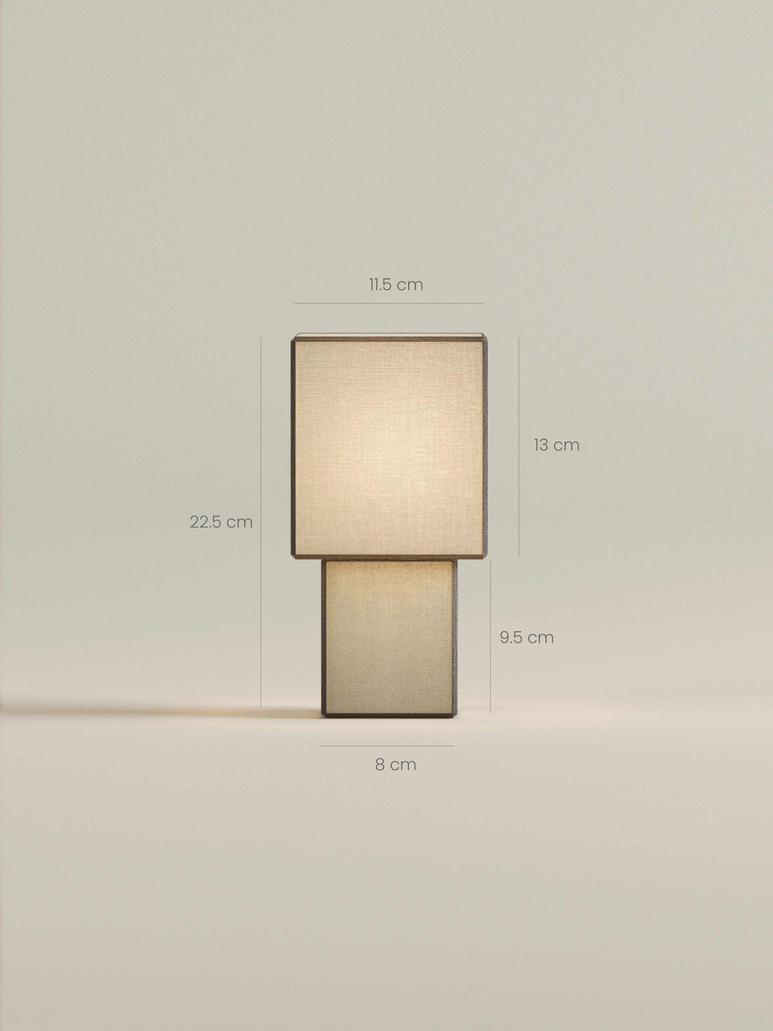Forma Portable Lamp | Linen image 11