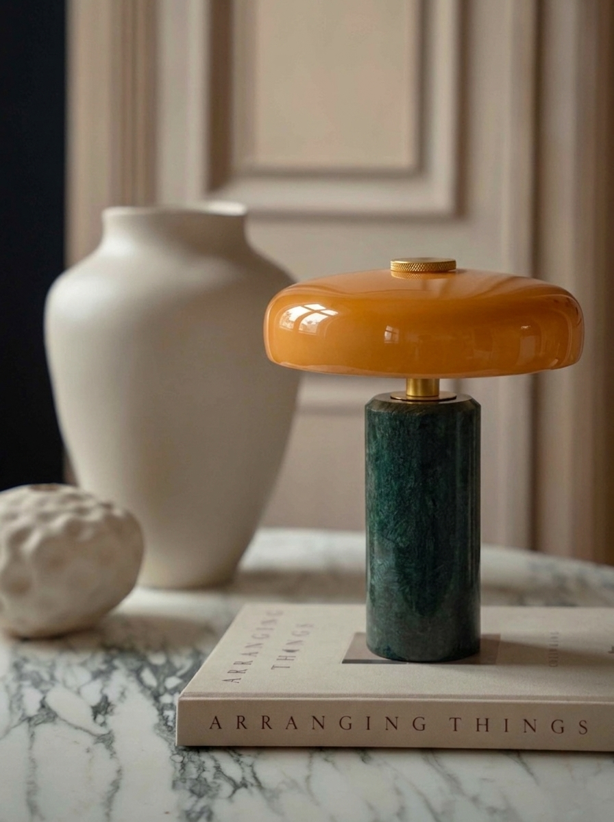 Raffaele Lamp | Verde & Amber — product view 2