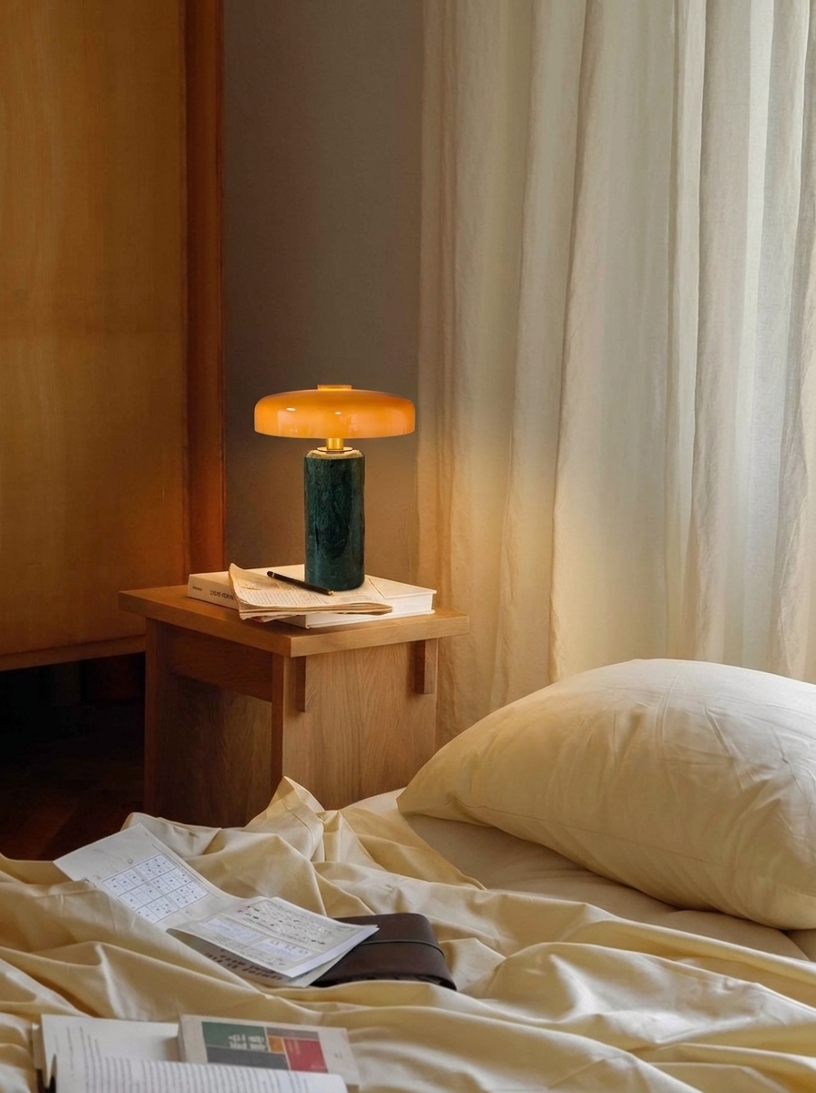 Raffaele Lamp | Verde & Amber — product view 3