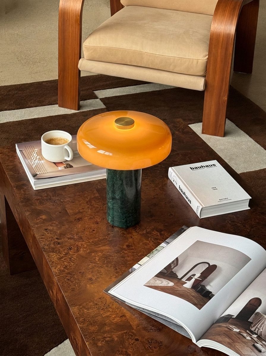 Raffaele Lamp | Verde & Amber — product view 5