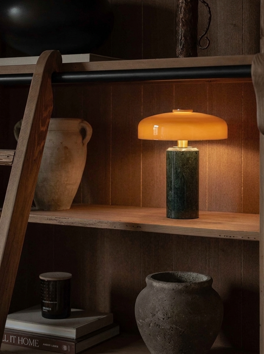 Raffaele Lamp | Verde & Amber — product view 6